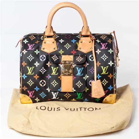 louis vuitton speedy 30 monogram multicolor|louis vuitton speedy size chart.